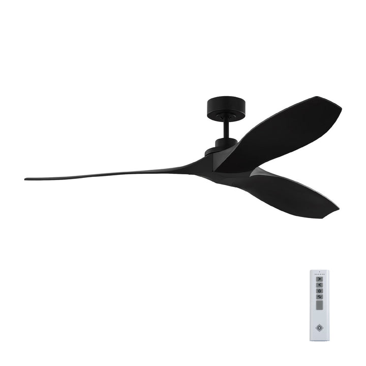 Visual Comfort Fan Canada - 3CLNCSM60MBK - 60"Ceiling Fan - Collins - Midnight Black