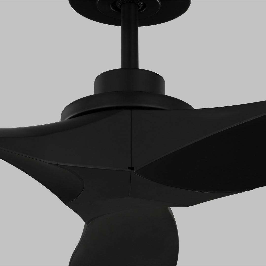 Visual Comfort Fan Canada - 3CLNCSM60MBK - 60"Ceiling Fan - Collins - Midnight Black