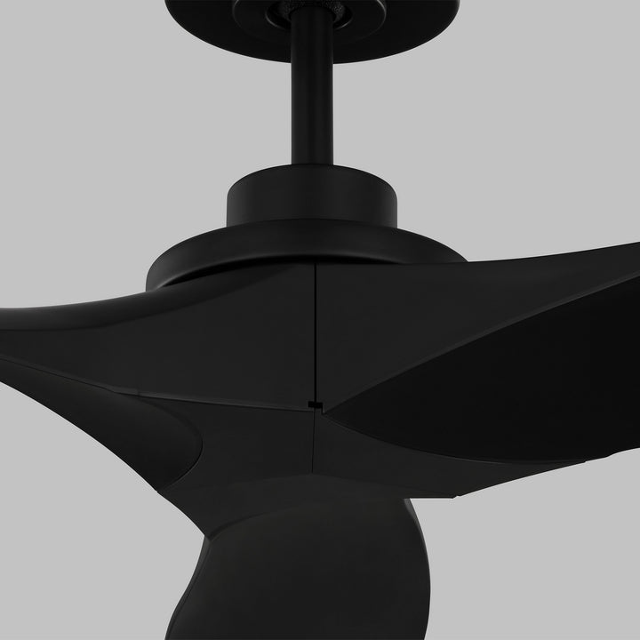 Visual Comfort Fan Canada - 3CLNCSM60MBK - 60"Ceiling Fan - Collins - Midnight Black