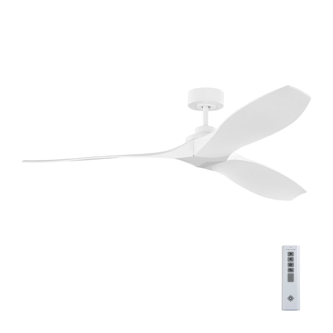 Visual Comfort Fan Canada - 3CLNCSM60RZW - 60"Ceiling Fan - Collins - Matte White