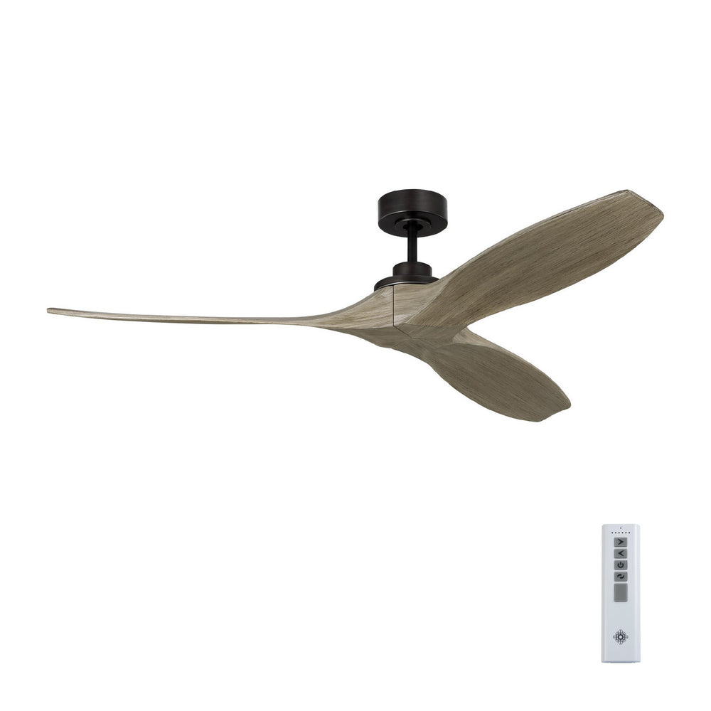 Visual Comfort Fan Canada - 3CLNSM60AGP - 60"Ceiling Fan - Collins - Aged Pewter