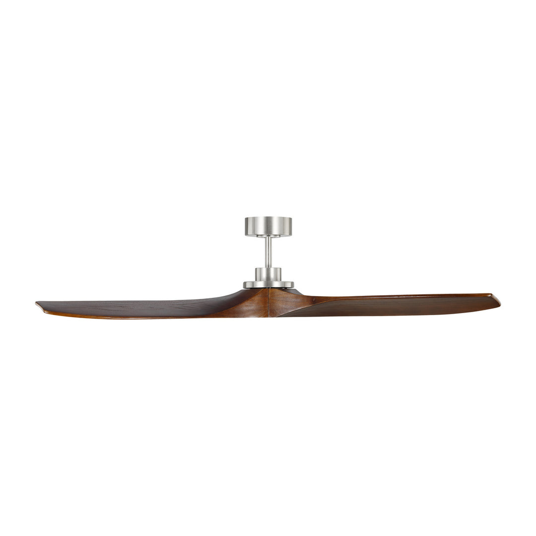 Visual Comfort Fan Canada - 3CLNSM60BS - 60"Ceiling Fan - Collins - Brushed Steel