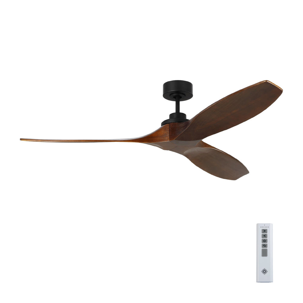 Visual Comfort Fan Canada - 3CLNSM60MBK - 60"Ceiling Fan - Collins - Midnight Black