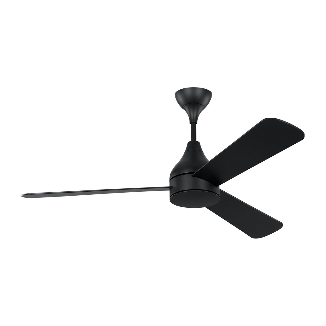 Visual Comfort Fan Canada - 3STMSM52MBKD - 52"Ceiling Fan - Streaming - Midnight Black