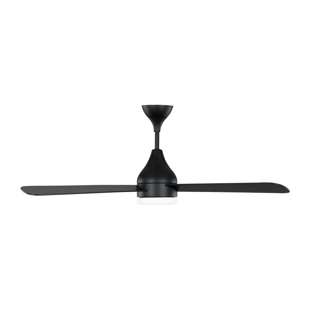 Visual Comfort Fan Canada - 3STMSM52MBKD - 52"Ceiling Fan - Streaming - Midnight Black