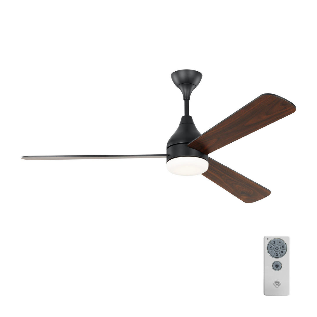 Visual Comfort Fan Canada - 3STMSM60MBKD - 60"Ceiling Fan - Streaming - Midnight Black
