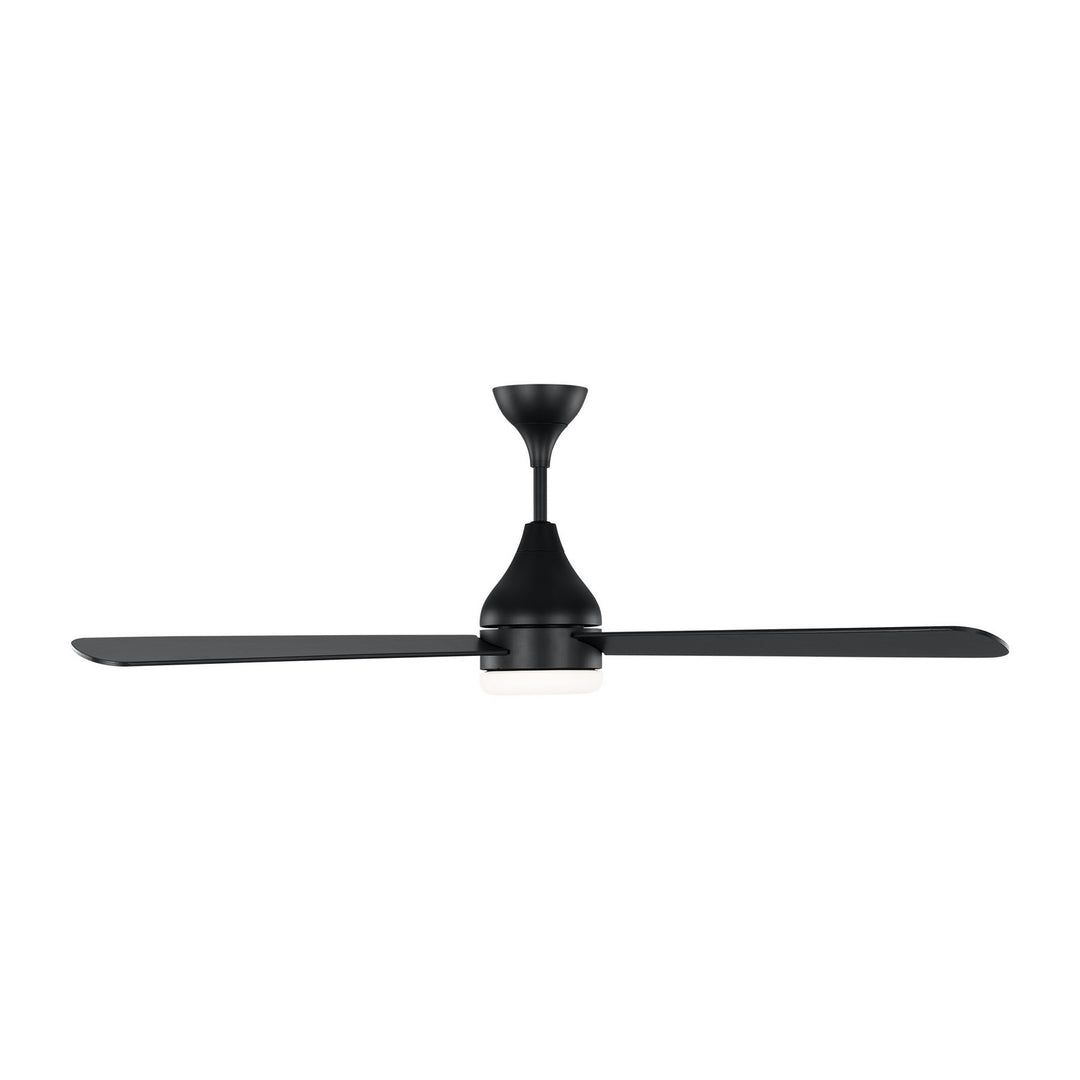 Visual Comfort Fan Canada - 3STMSM60MBKD - 60"Ceiling Fan - Streaming - Midnight Black