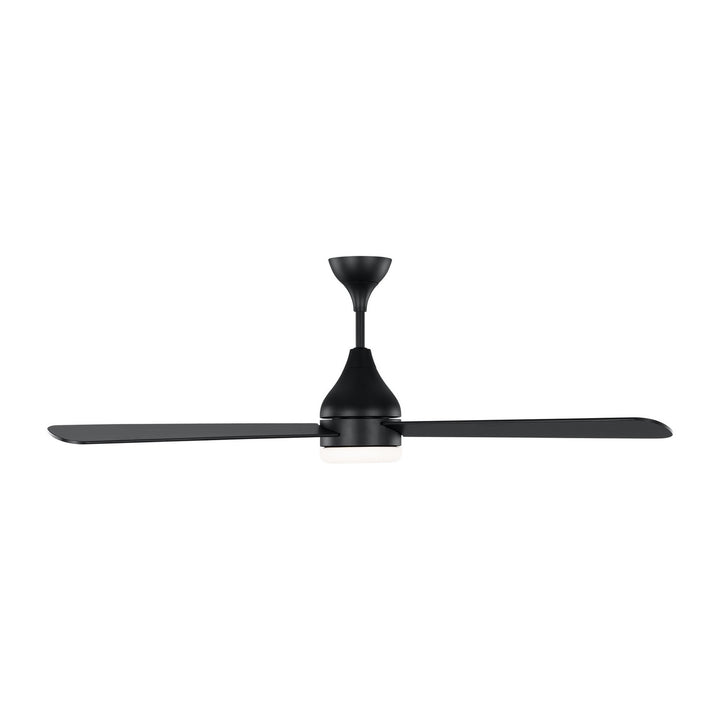Visual Comfort Fan Canada - 3STMSM60MBKD - 60"Ceiling Fan - Streaming - Midnight Black