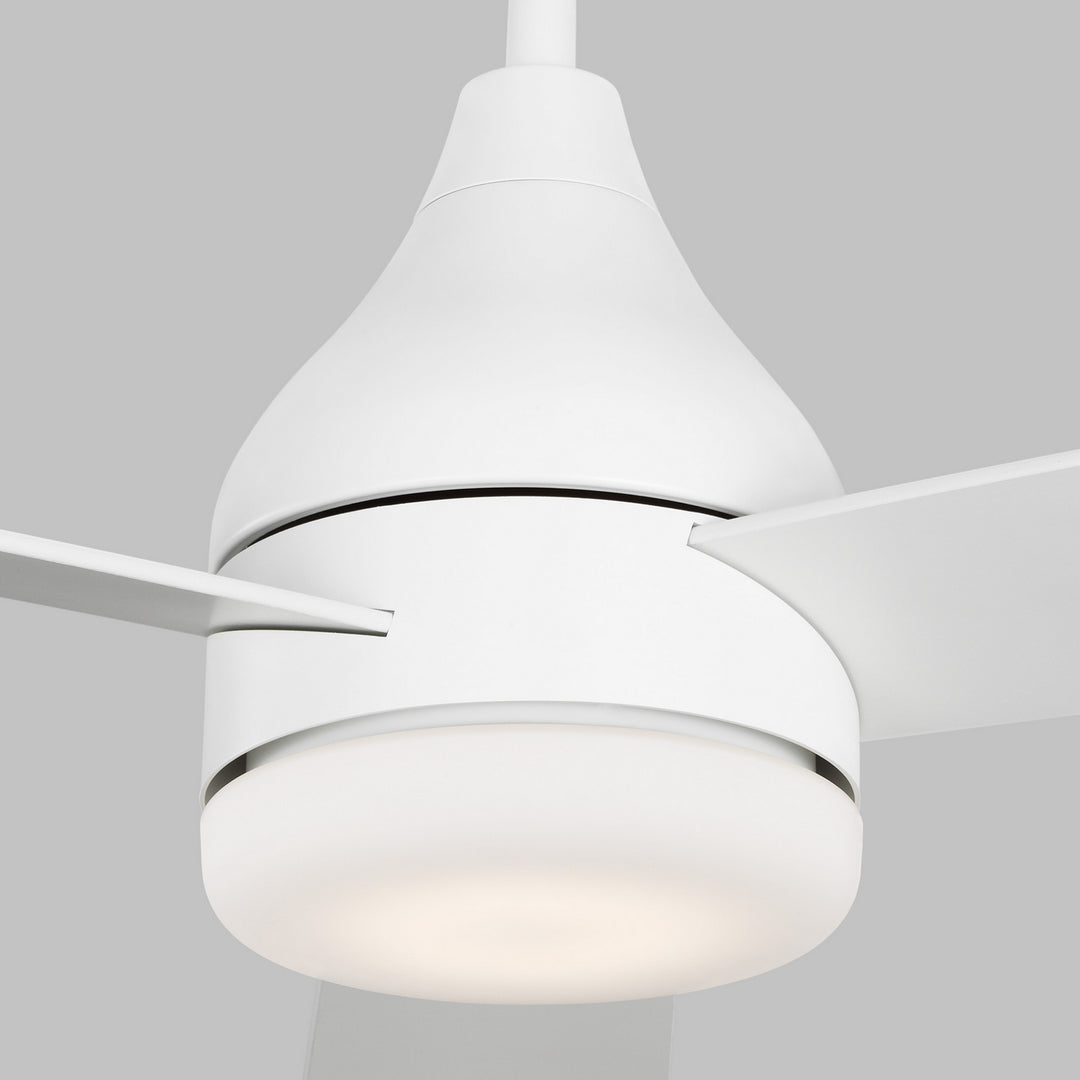 Visual Comfort Fan Canada - 3STMSM60RZWD - 60"Ceiling Fan - Streaming - Matte White