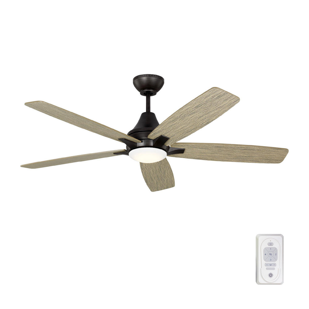 Generation Lighting Canada - 5LWDR52AGPD - 52" Ceiling Fan - Lowden - Aged Pewter