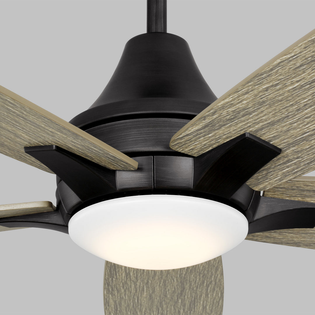 Generation Lighting Canada - 5LWDR52AGPD - 52" Ceiling Fan - Lowden - Aged Pewter