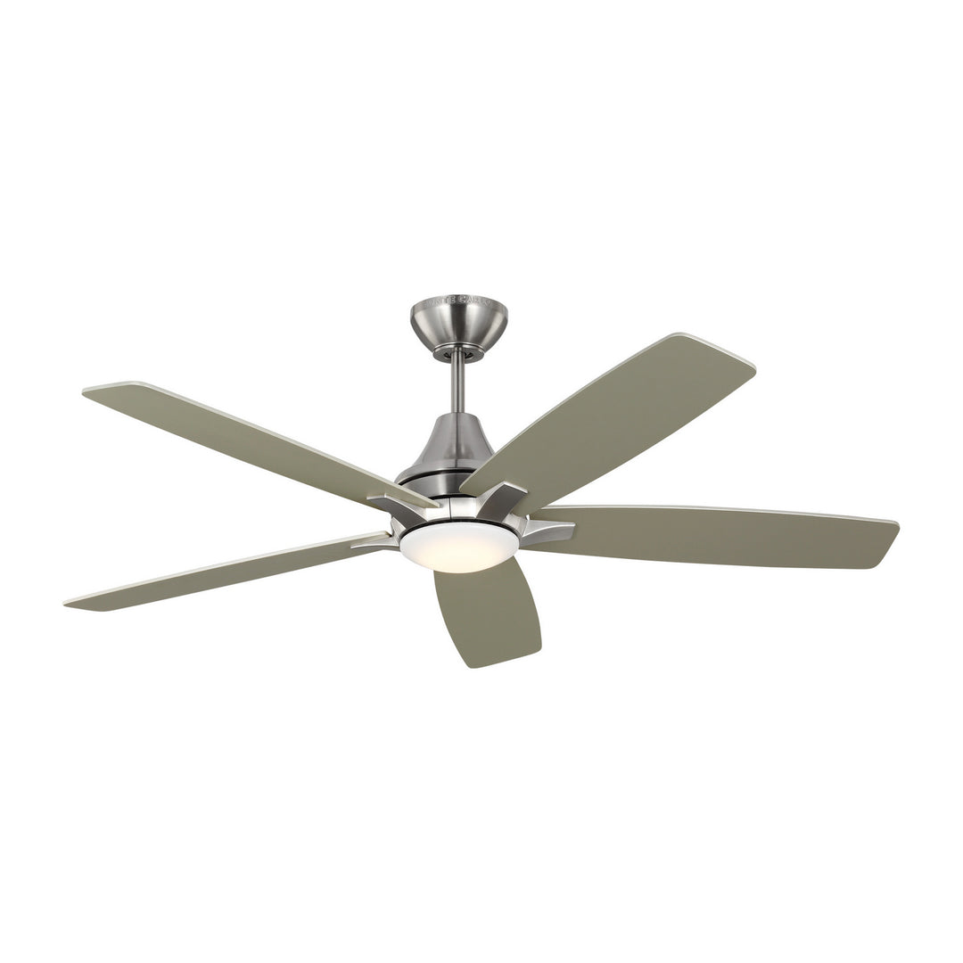 Generation Lighting Canada - 5LWDR52BSD - 52" Ceiling Fan - Lowden - Brushed Steel