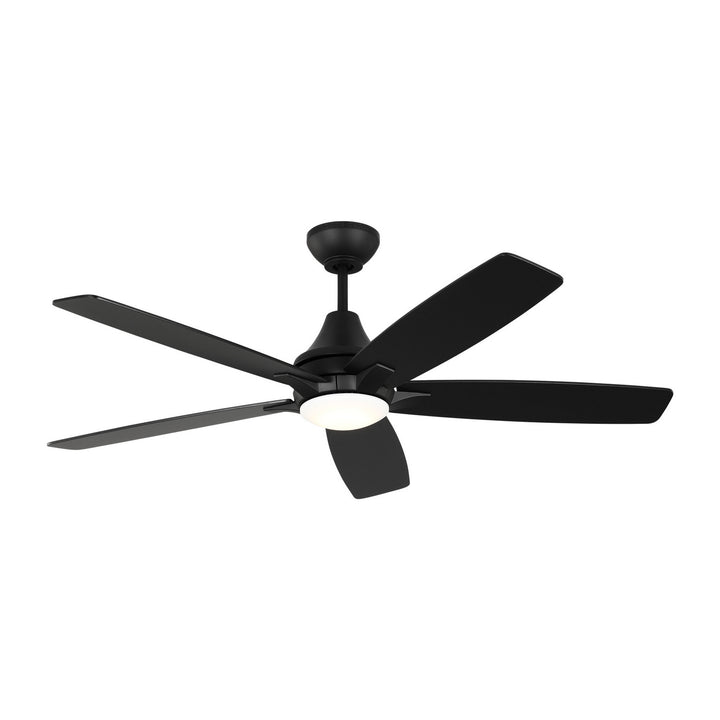 Generation Lighting Canada - 5LWDR52MBKD - 52" Ceiling Fan - Lowden - Midnight Black