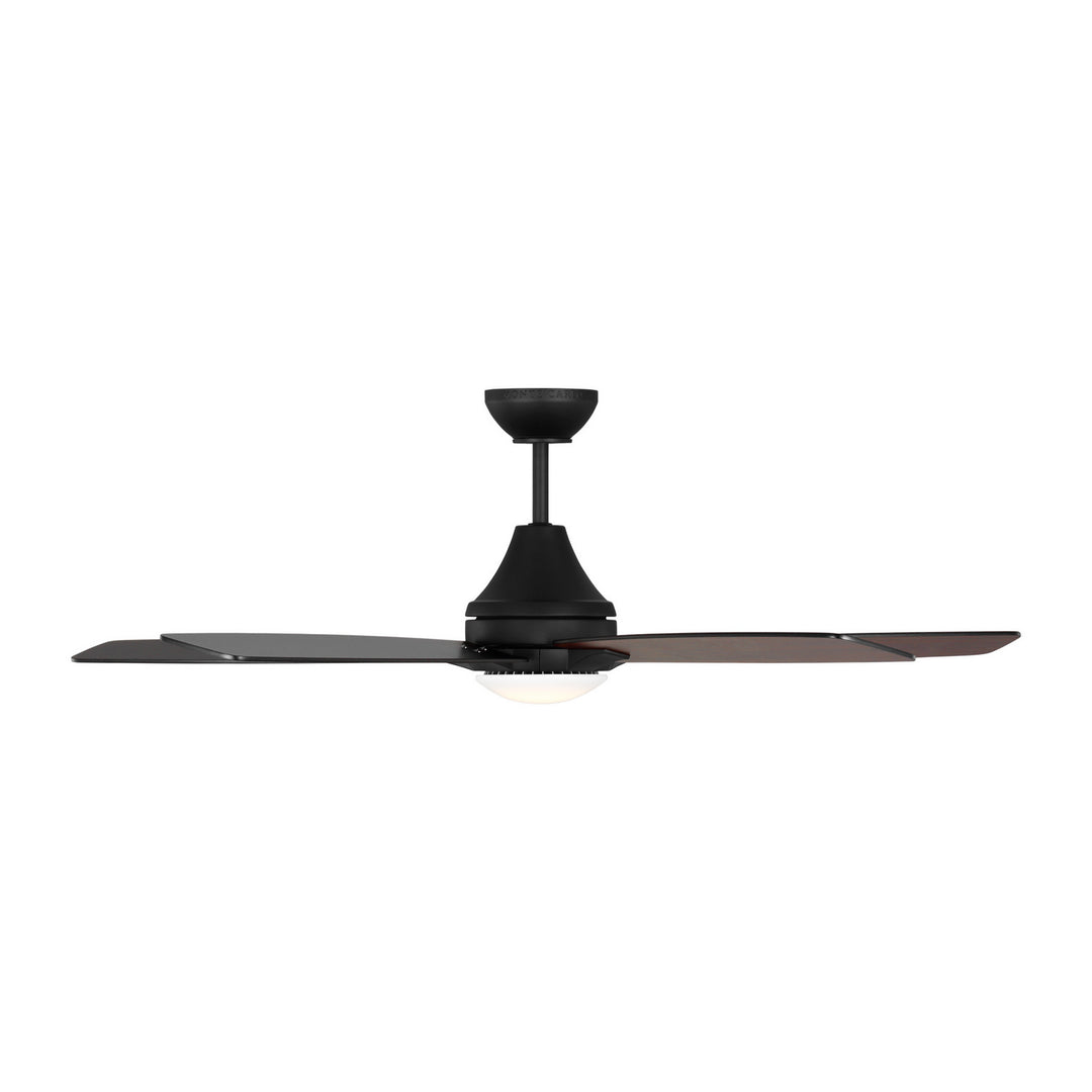 Generation Lighting Canada - 5LWDR52MBKD - 52" Ceiling Fan - Lowden - Midnight Black