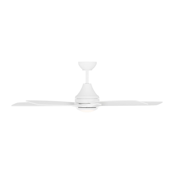 Generation Lighting Canada - 5LWDR52RZWD - 52" Ceiling Fan - Lowden - Matte White
