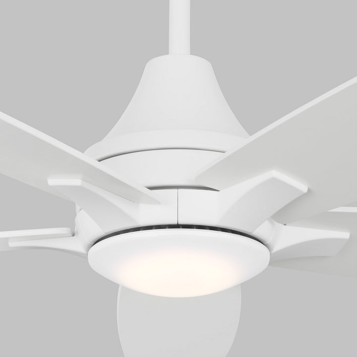 Generation Lighting Canada - 5LWDR52RZWD - 52" Ceiling Fan - Lowden - Matte White