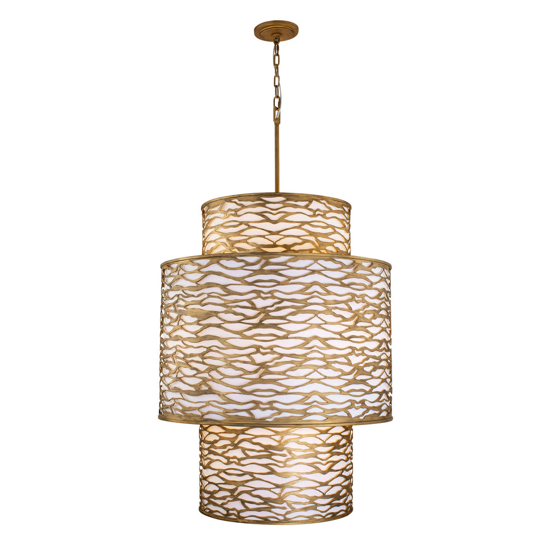 Varaluz - 348F16HG - 16 Light Foyer Pendant - Kato - Havana Gold