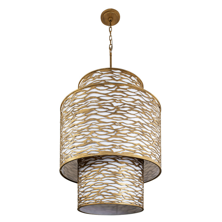 Varaluz - 348F16HG - 16 Light Foyer Pendant - Kato - Havana Gold