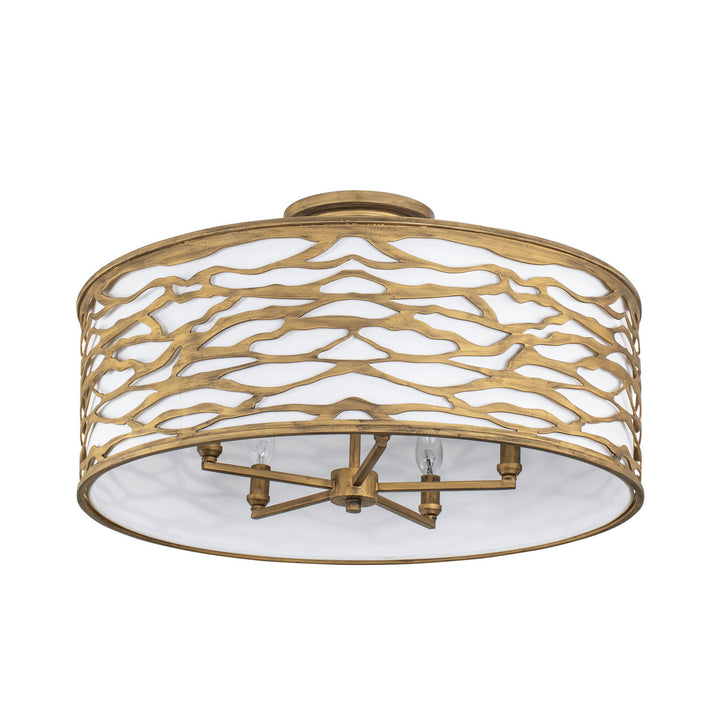 Varaluz - 348S05HG - Five Light Convertible Semi-Flush/Pendant - Kato - Havana Gold