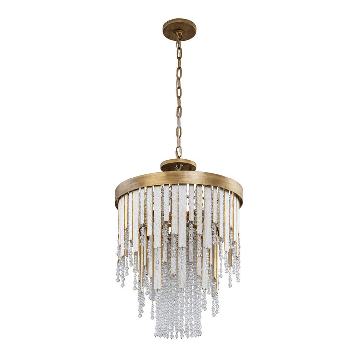 Varaluz - 359C04HG - Four Light Chandelier - Lafayette - Havana Gold