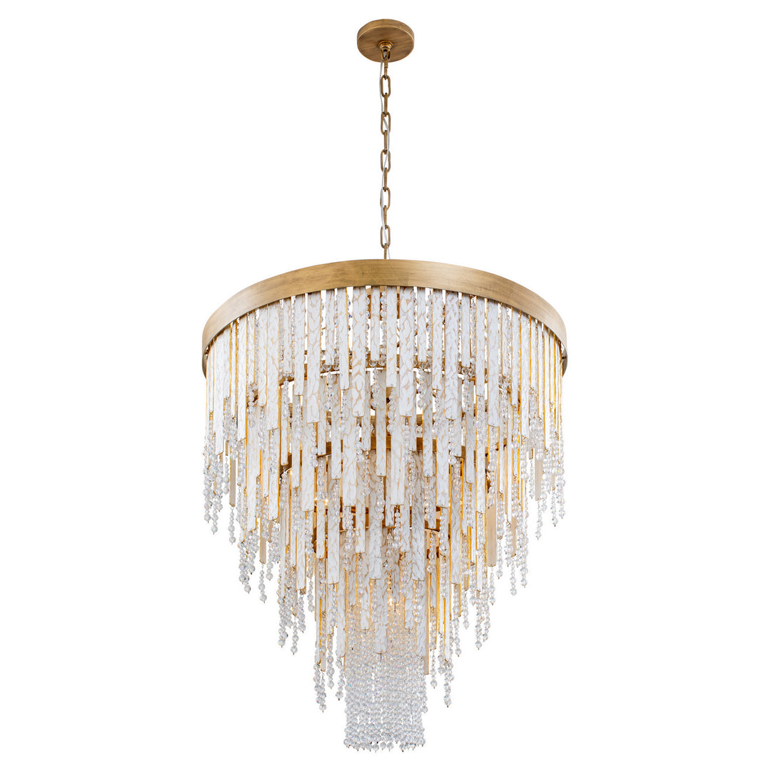 Varaluz - 359C13HG - 13 Light Chandelier - Lafayette - Havana Gold