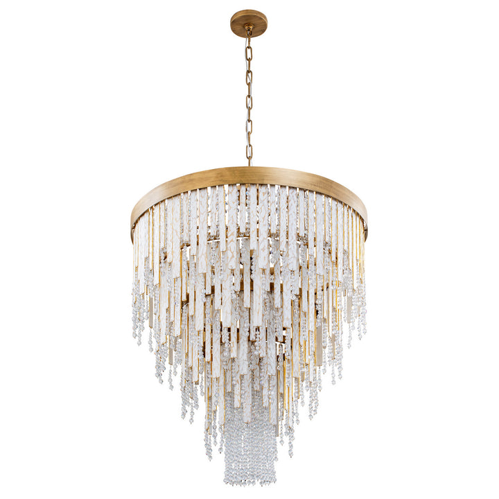 Varaluz - 359C13HG - 13 Light Chandelier - Lafayette - Havana Gold
