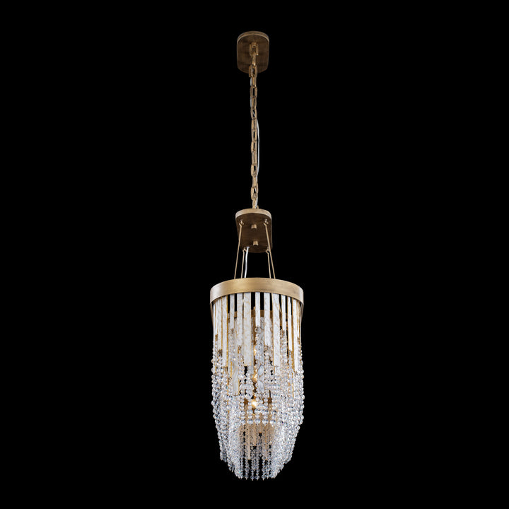 Varaluz - 359N06HG - Six Light Linear Pendant - Lafayette - Havana Gold