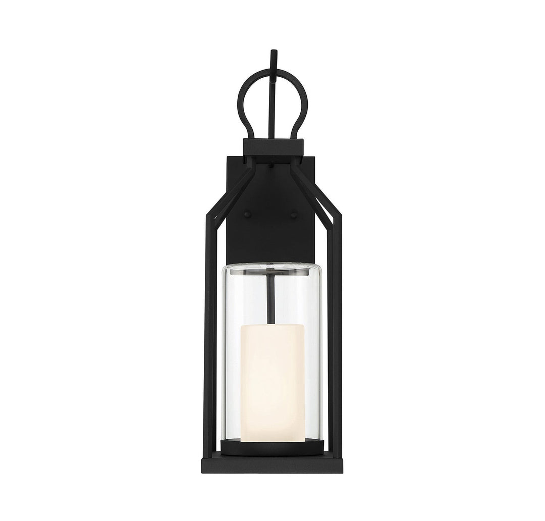 Savoy House - 5-1986-BK - One Light Outdoor Wall Lantern - Hamilton - Matte Black