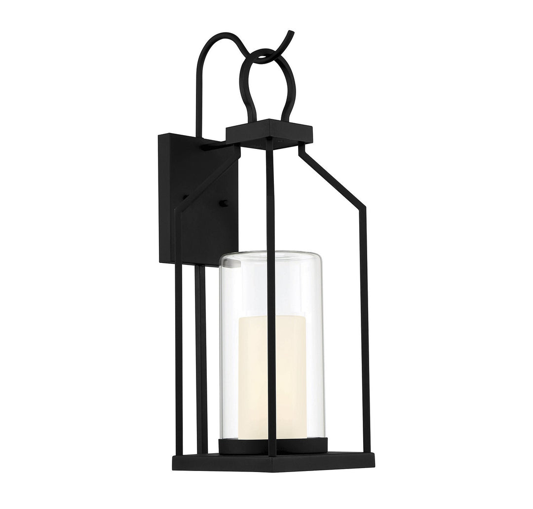Savoy House - 5-1986-BK - One Light Outdoor Wall Lantern - Hamilton - Matte Black