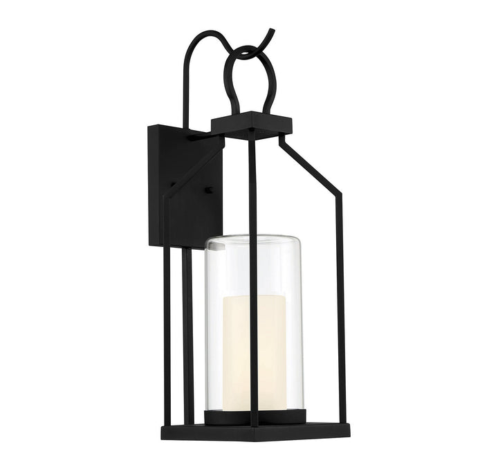 Savoy House - 5-1986-BK - One Light Outdoor Wall Lantern - Hamilton - Matte Black