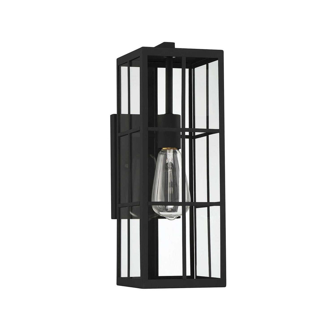 Savoy House - 5-1989-BK - One Light Outdoor Wall Lantern - Ericson - Matte Black