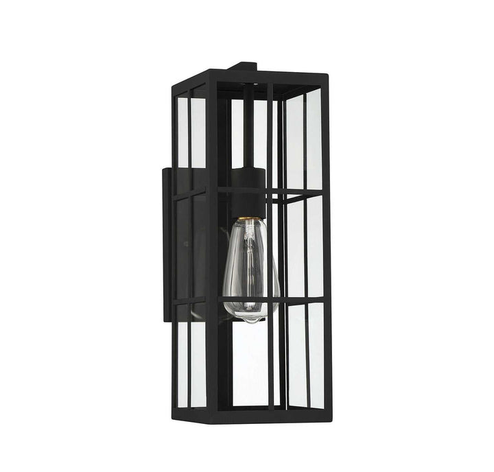 Savoy House - 5-1989-BK - One Light Outdoor Wall Lantern - Ericson - Matte Black