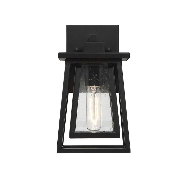 Savoy House - 5-2020-BK - One Light Outdoor Wall Lantern - Denver - Matte Black