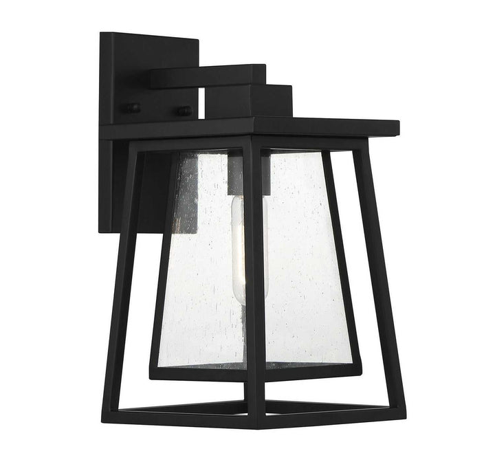 Savoy House - 5-2021-BK - One Light Outdoor Wall Lantern - Denver - Matte Black