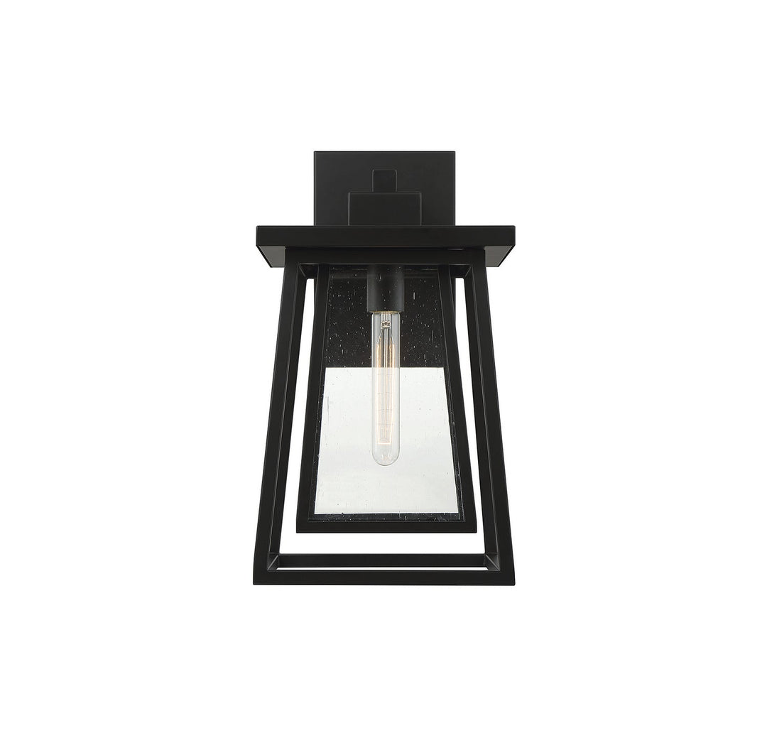 Savoy House - 5-2022-BK - One Light Outdoor Wall Lantern - Denver - Matte Black