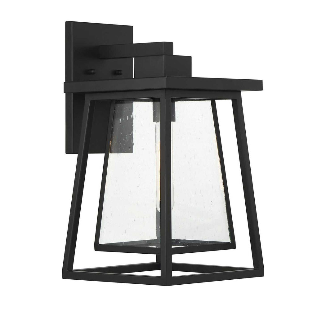 Savoy House - 5-2022-BK - One Light Outdoor Wall Lantern - Denver - Matte Black