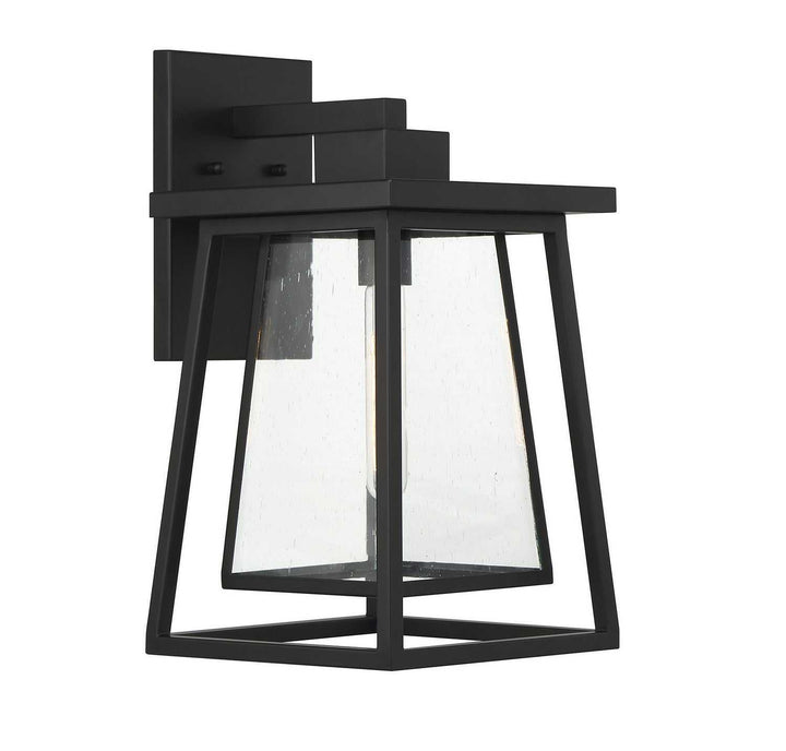 Savoy House - 5-2022-BK - One Light Outdoor Wall Lantern - Denver - Matte Black