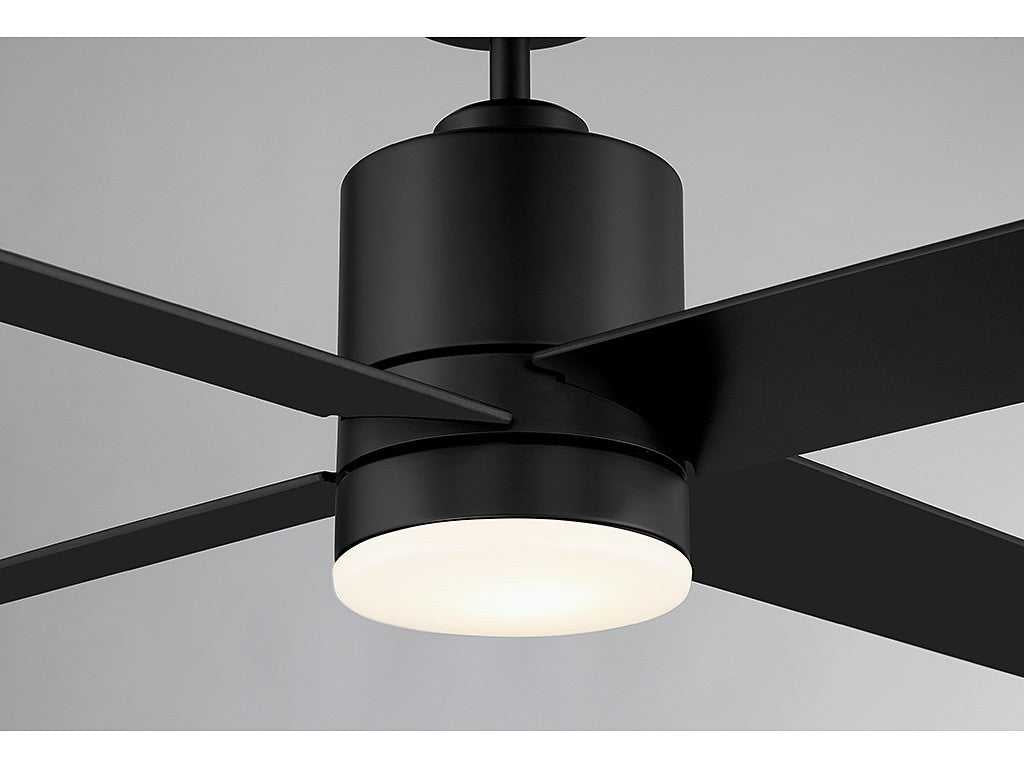 Meridian - M2015MBK - 52" Ceiling Fan - Dayton - Matte Black