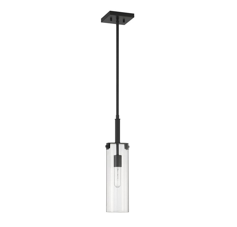 Winfield One Light Mini-Pendant in Matte Black Savoy House