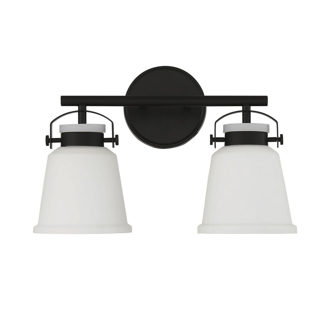 Savoy House - 8-1627-2-BK - Two Light Bathroom Vanity - Kaden - Matte Black