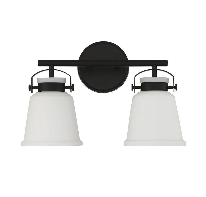 Savoy House - 8-1627-2-BK - Two Light Bathroom Vanity - Kaden - Matte Black