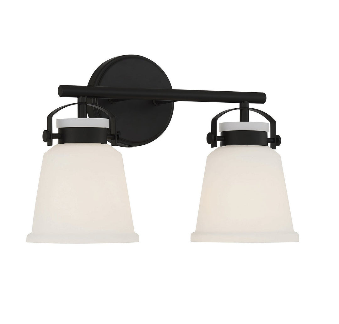Savoy House - 8-1627-2-BK - Two Light Bathroom Vanity - Kaden - Matte Black