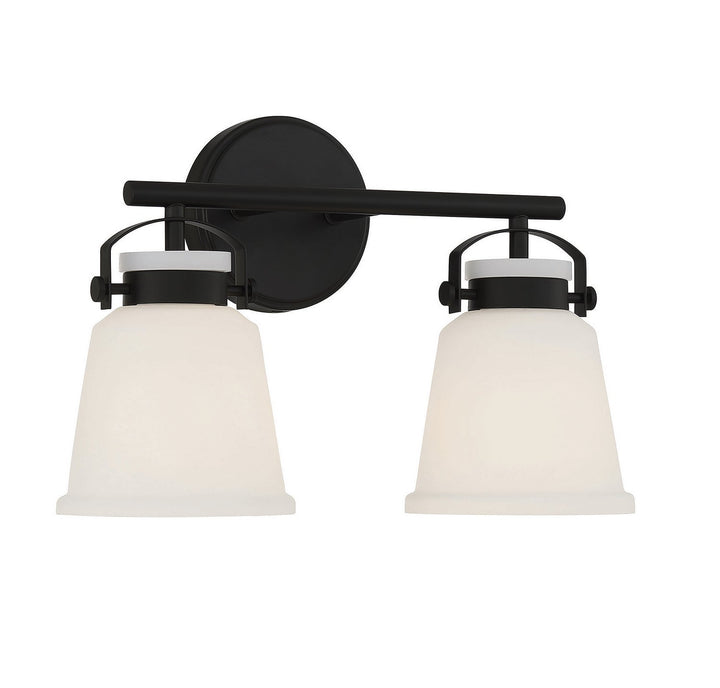 Savoy House - 8-1627-2-BK - Two Light Bathroom Vanity - Kaden - Matte Black