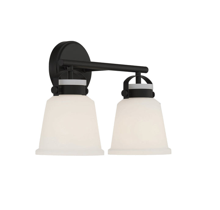 Savoy House - 8-1627-2-BK - Two Light Bathroom Vanity - Kaden - Matte Black