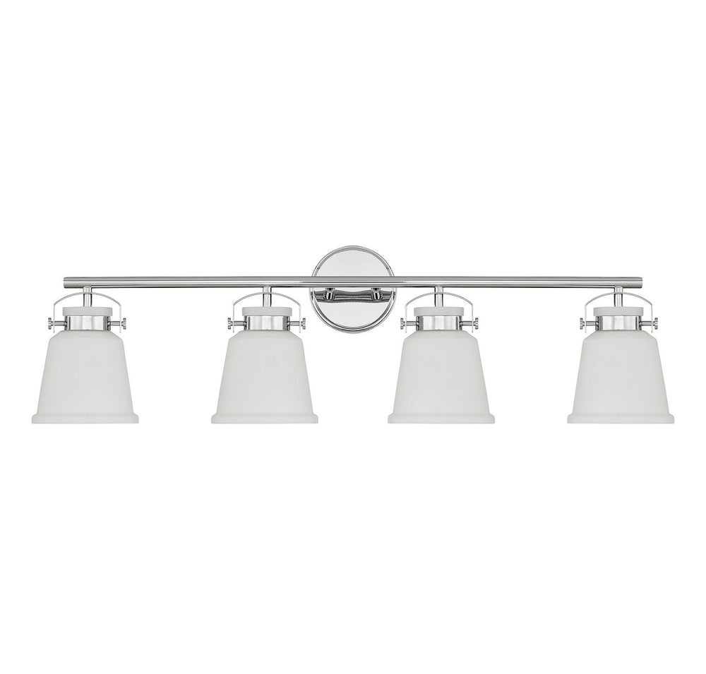Kaden Four Light Bathroom Vanity in Polished Chrome Savoy House