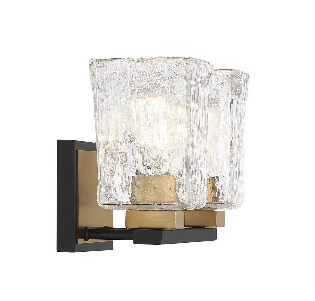 Savoy House - 8-1720-2-143 - Two Light Bathroom Vanity - Sidney - Matte Black w/Warm Brass