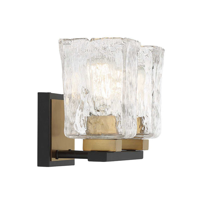 Savoy House - 8-1720-2-143 - Two Light Bathroom Vanity - Sidney - Matte Black w/Warm Brass