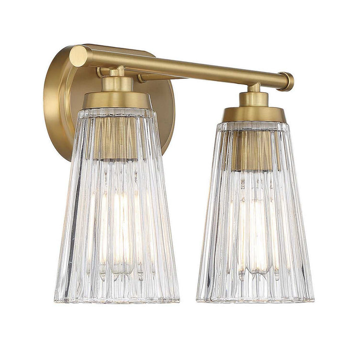 Savoy House - 8-1745-2-322 - Two Light Bathroom Vanity - Chantilly - Warm Brass
