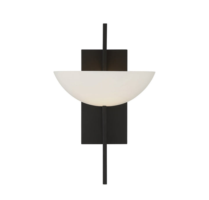 Savoy House - 9-1615-1-89 - One Light Wall Sconce - Fallon - Matte Black