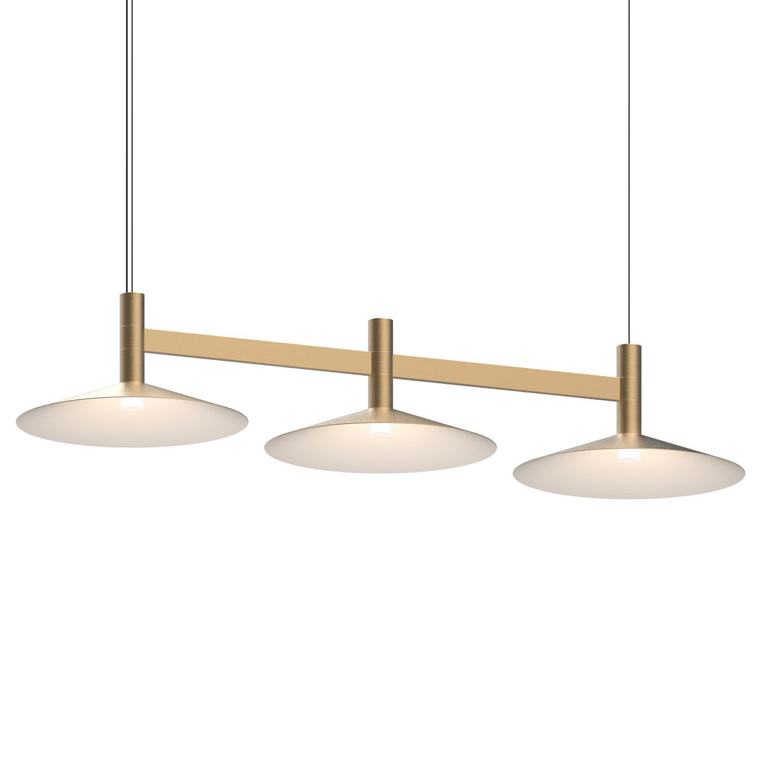 Sonneman - 1783.14 - LED Linear Pendant - Systema Staccato - Brass